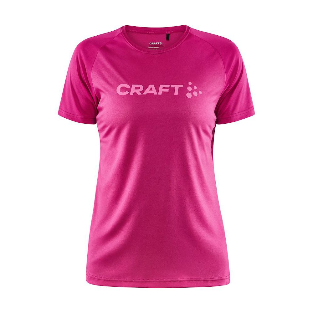 Craft Core Unify Logo T-shirt Dame, roxo thumbnail