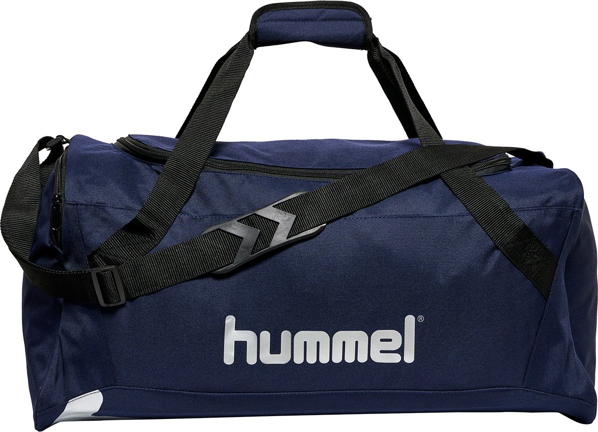 Hummel Core Sportstaske - Small, mørkeblå thumbnail