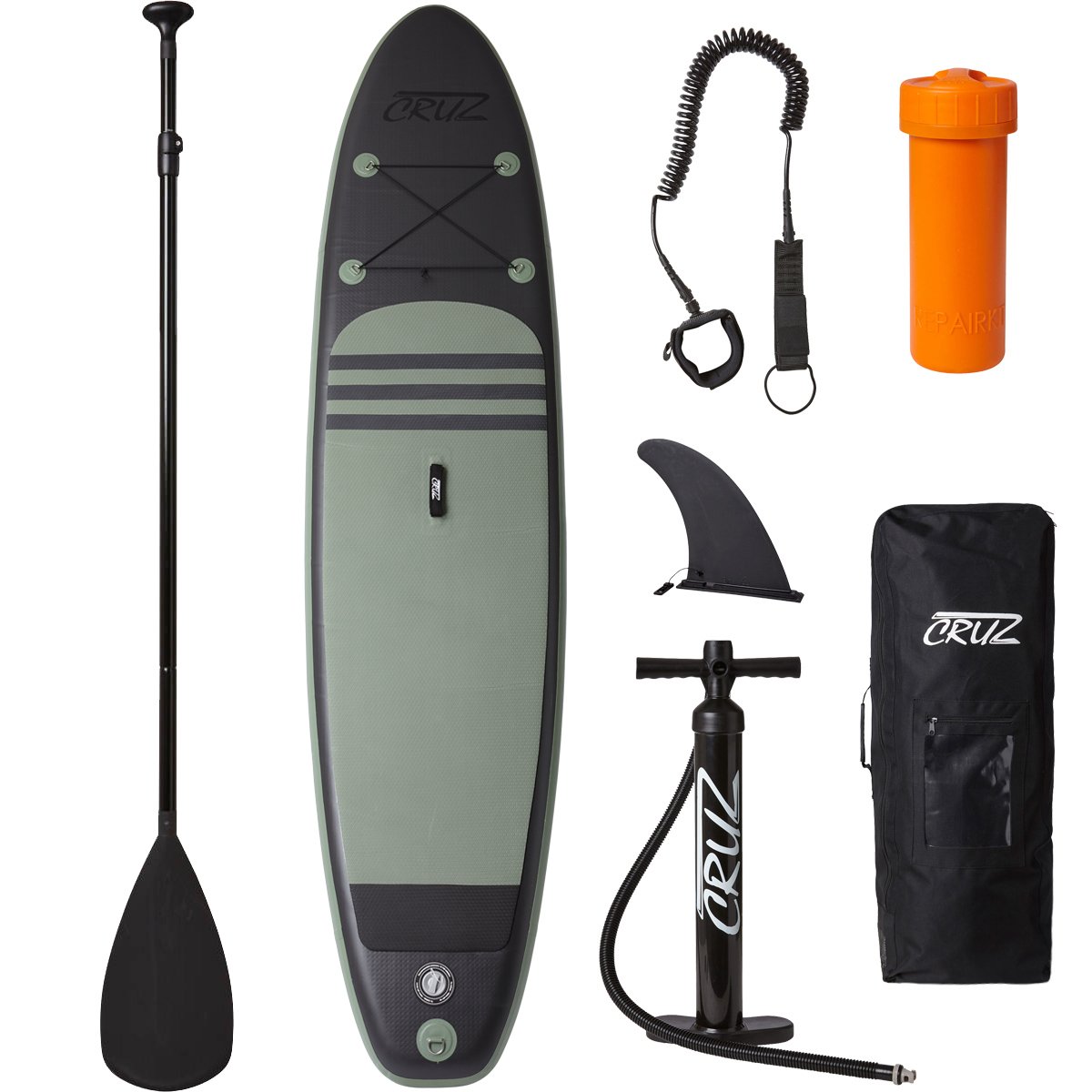Cruz Oppustelig Stand Up Paddle board, Forest Night thumbnail