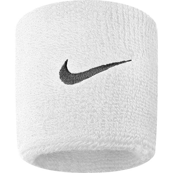 Nike Swoosh Svedbånd - 2 Pak, hvid thumbnail