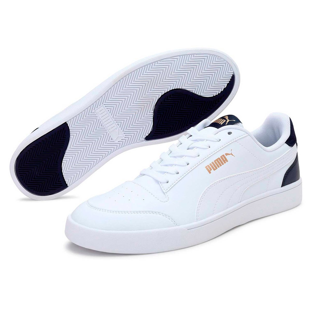 Puma Shuffle Sneakers, hvid thumbnail