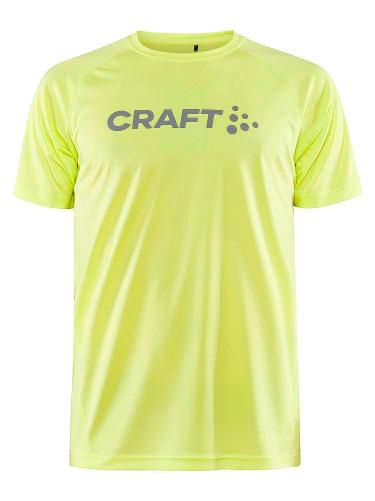 Craft Core Unify Logo T-shirt Herre, gul