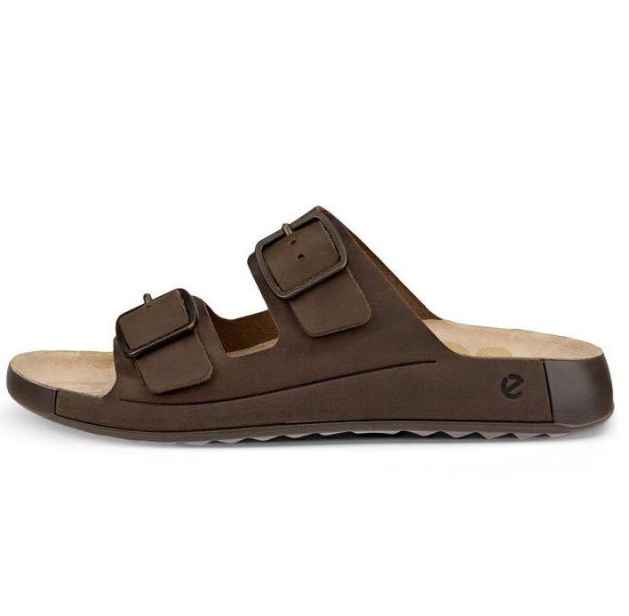 Ecco Cozmo Casual Buckle Sandaler Herre, brun