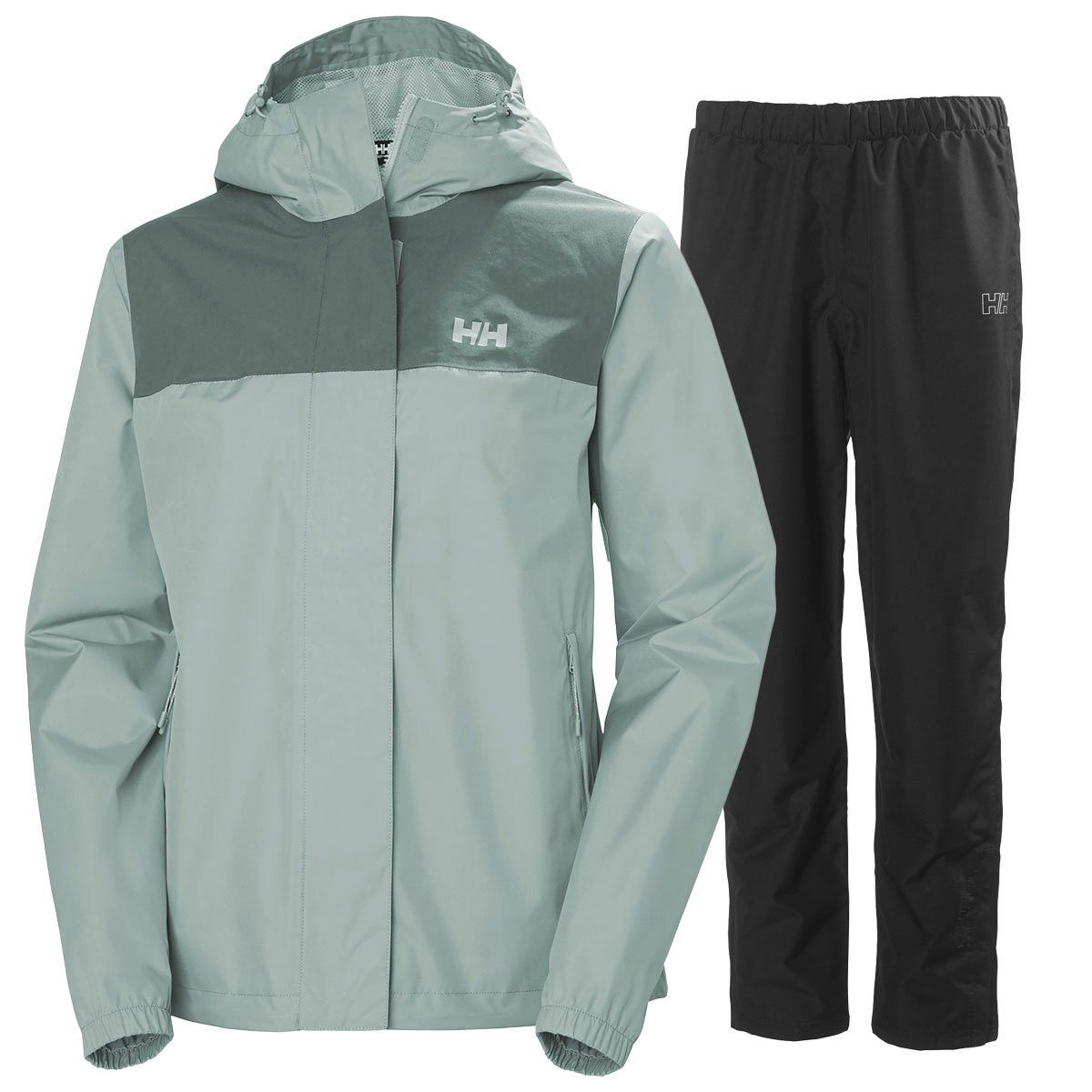 Helly Hansen Vancouver Regnsæt Dame, green mist