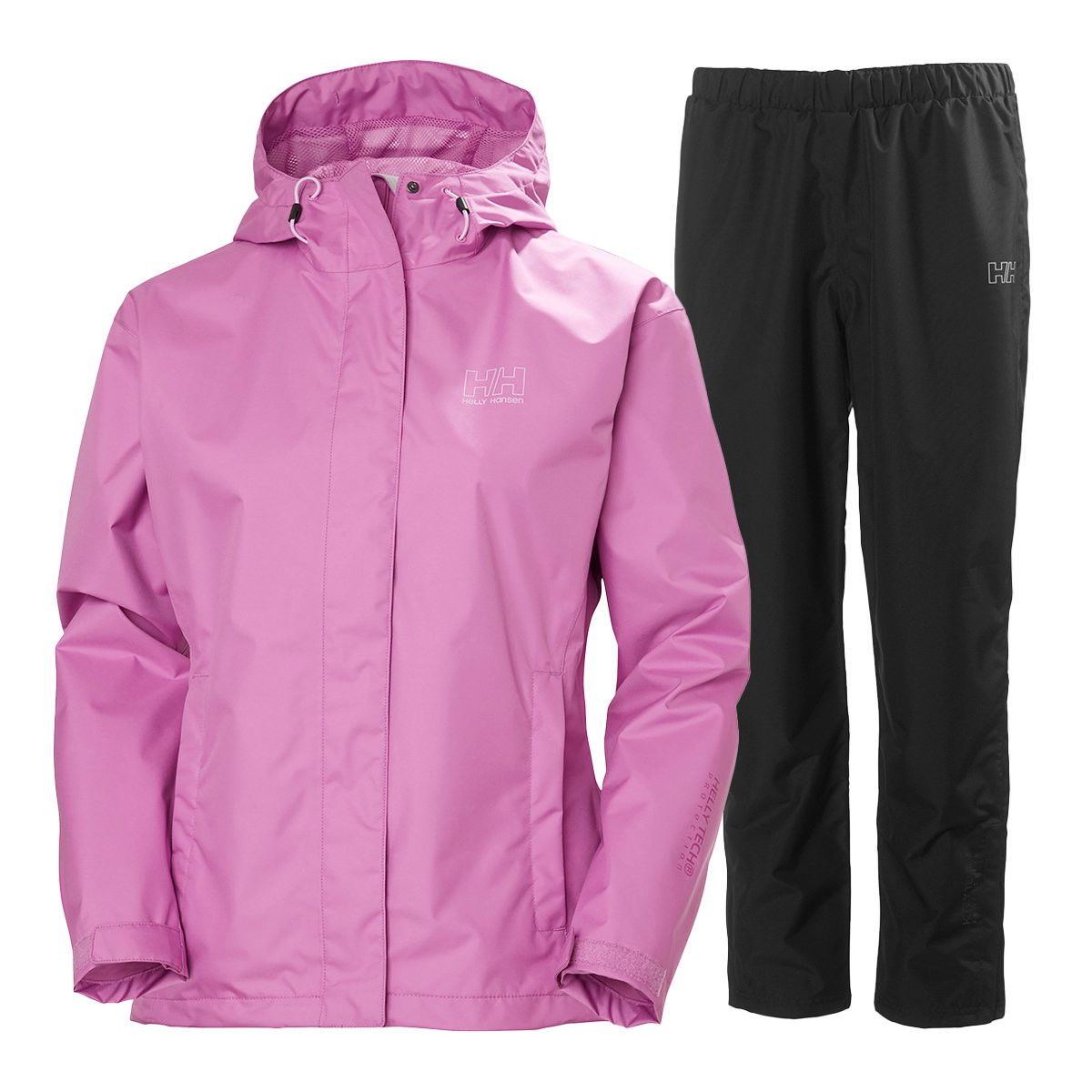 Helly Hansen Seven J Regnsæt Dame, meta pink