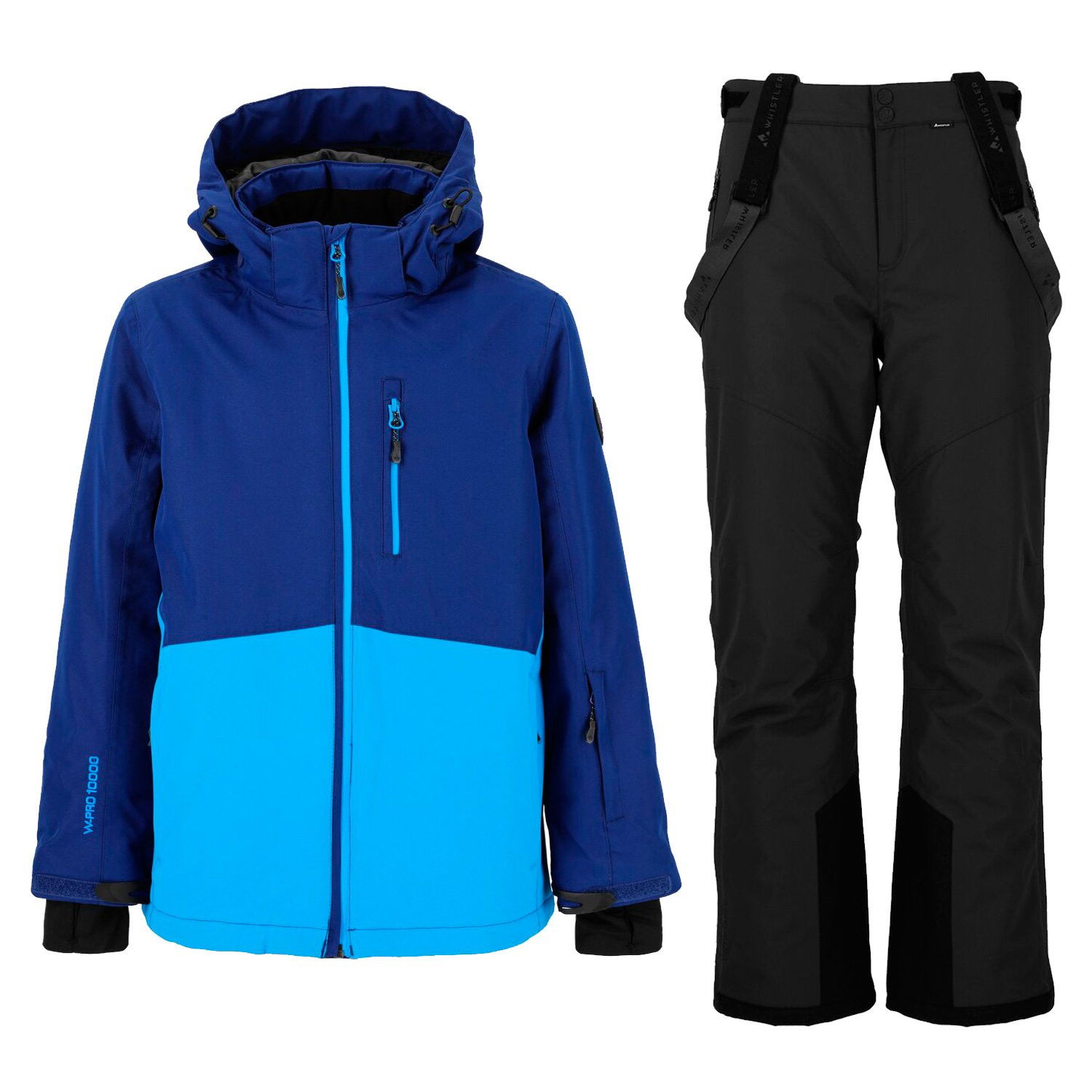 Whistler Drizzle Jr. W-Pro 10.000 Skisæt Børn, brilliant blue