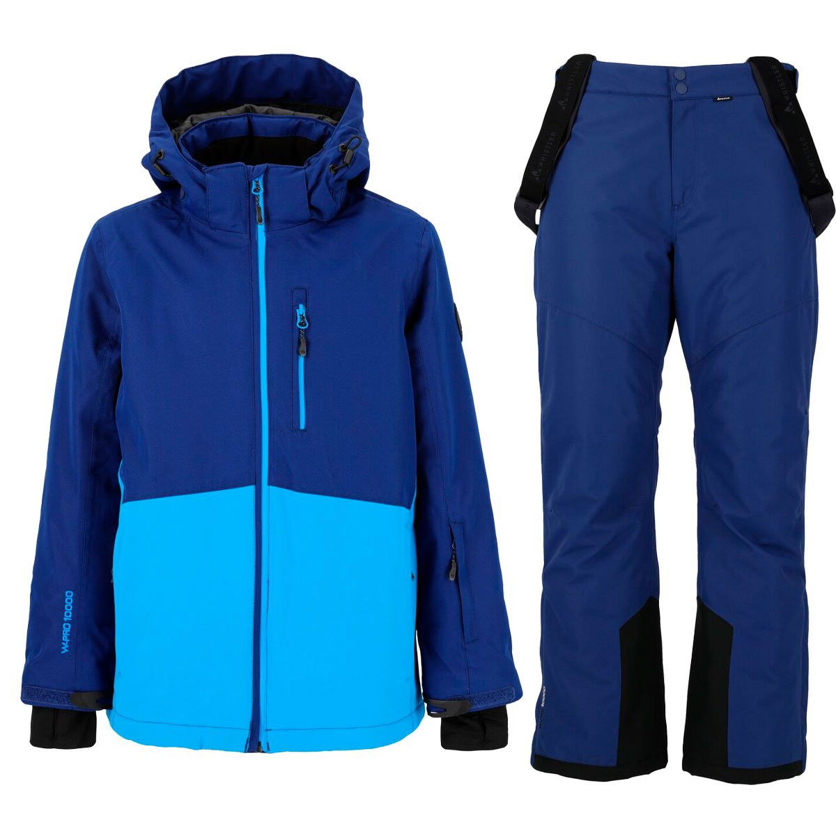 Whistler Drizzle Jr. W-Pro 10.000 Skisæt Børn, brilliant blue