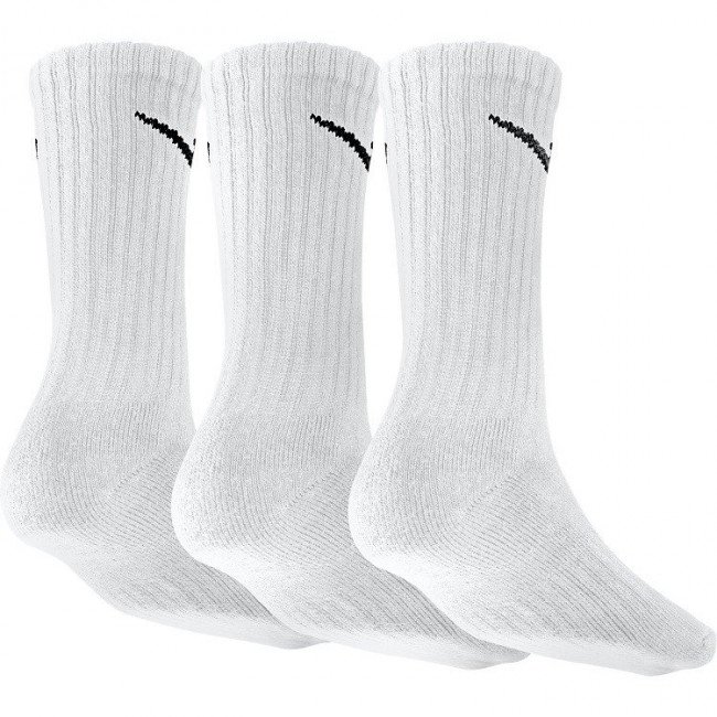 Nike 6-pak Cotton Strømper hvide