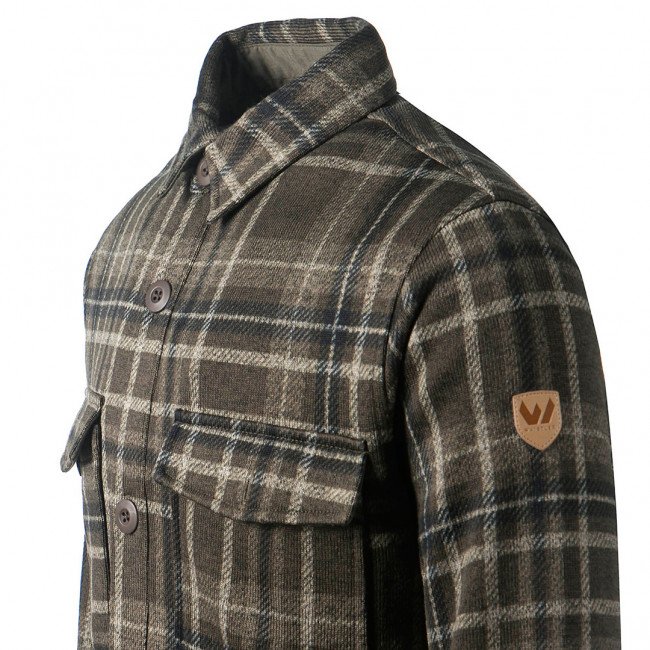 Whistler Outdoor skjorte Checked Fleece Jakke