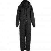 Weather Report Mina Quilted Jumpsuit Dame, sort