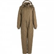 Weather Report Mina Quilted Jumpsuit Dame, dark olive