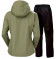 Helly Hansen Seven J Regnsæt Dame, lav green