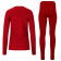Whistler Cerro Merino Uld Skiundertøj Sæt Dame, sun-dried tomato