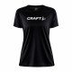 Thumbnail for Craft Core Unify Logo T-shirt Dame, black
