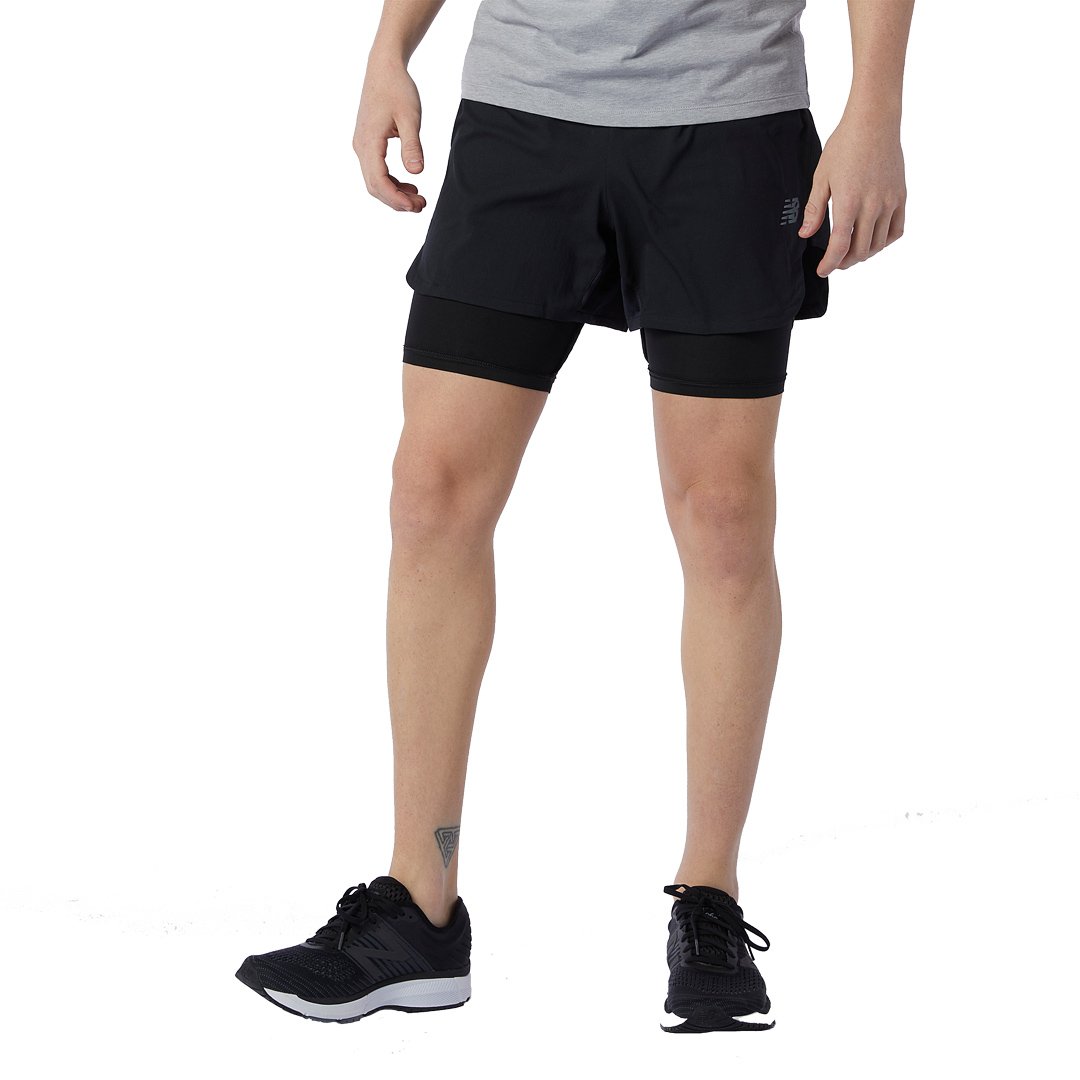 New Balance Q Speed Fuel 2IN1 Shorts Herre thumbnail