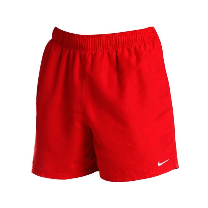 Nike 5'' Volley Solid Badeshorts Herre, university red thumbnail