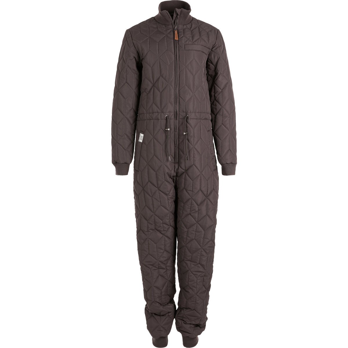 Weather Report Vidda Quiltet Jumpsuit Dame, shale mud thumbnail