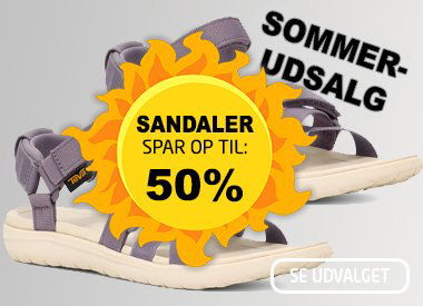 SommerUDSALG Sandaler - spar op til: 50%