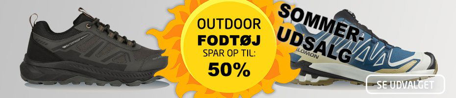 SommerUDSALG - Outdoorfodtøj spar op til: 50%