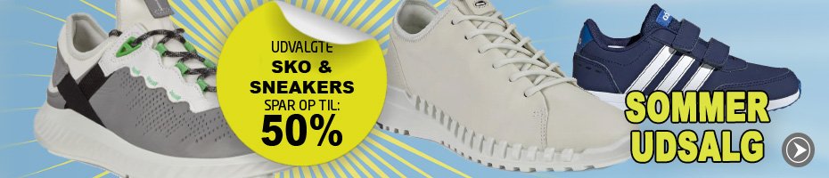 Sko & Sneakers - Sommerudsalg